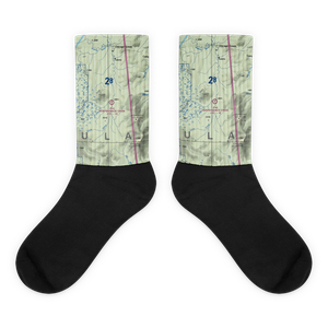 Independence Creek Airport (2AK9) VFR Sectional Socks