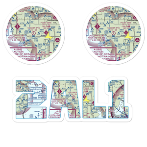 Collier Airpark (2AL1) VFR Sectional Sticker Pack
