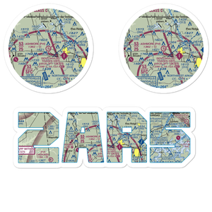 Ashmore Field (2AR5) VFR Sectional Sticker Pack