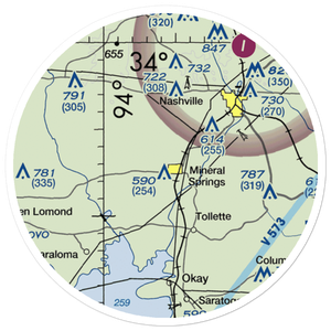 Glenn Winchester Airport (2AR6) VFR Sectional Sticker (20 mile)