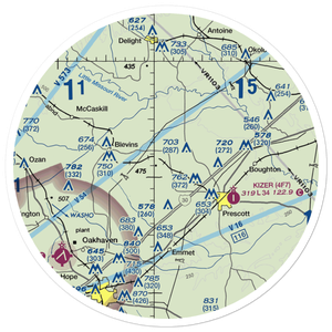 Head Airfield (2AR7) VFR Sectional Sticker (30 mile)