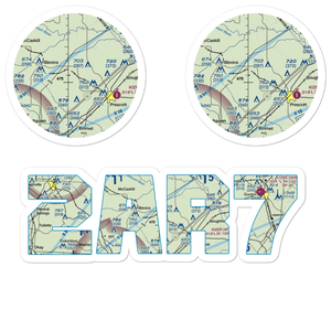 Head Airfield (2AR7) VFR Sectional Sticker Pack