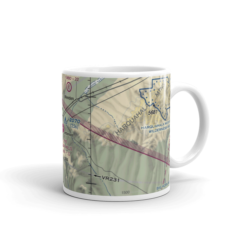 Indian Hills Airpark (2AZ1) VFR Sectional  Mug 
