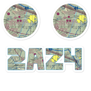 Millar Airport (2AZ4) VFR Sectional Sticker Pack
