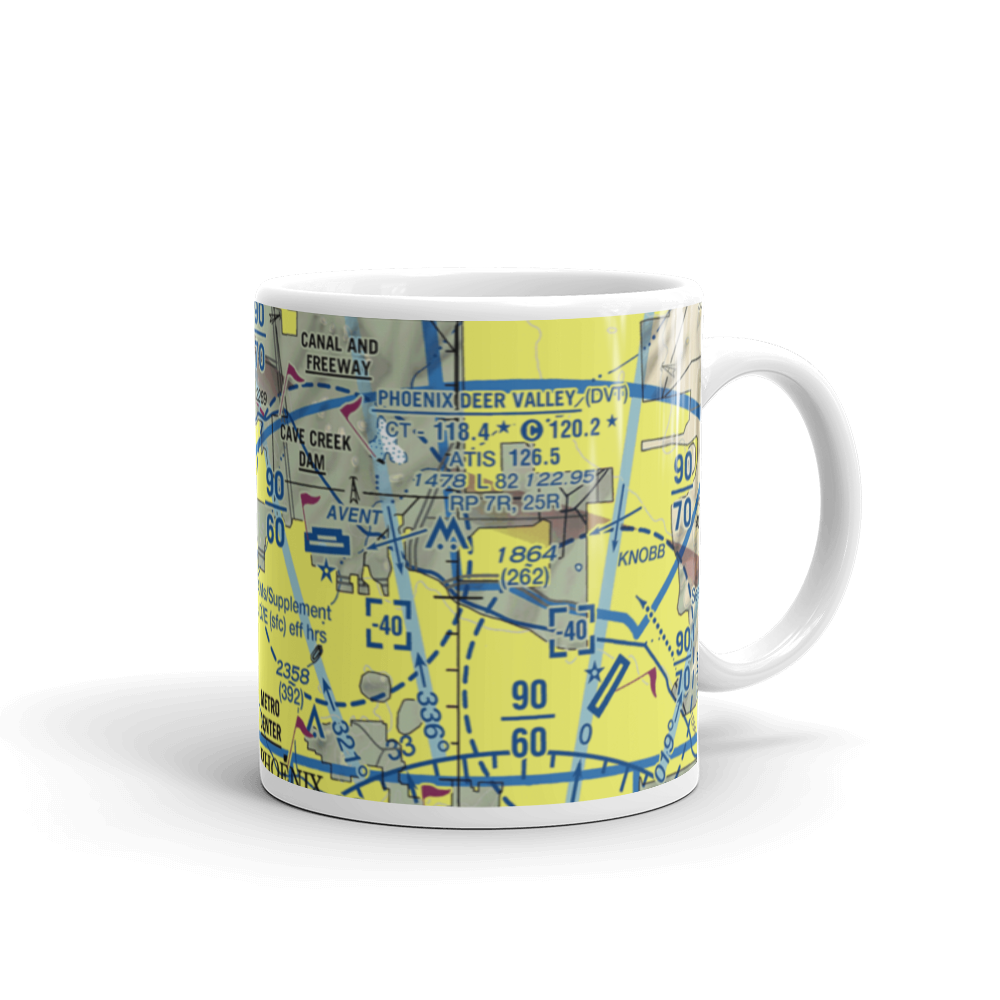 Mc Gill's Ultralight Field (2AZ7) VFR Sectional  Mug 