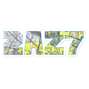 Mc Gill's Ultralight Field (2AZ7) VFR Sectional Sticker