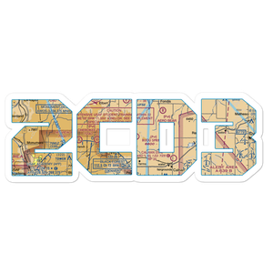 Bijou Springs Ranch Airport (2CD3) VFR Sectional Sticker