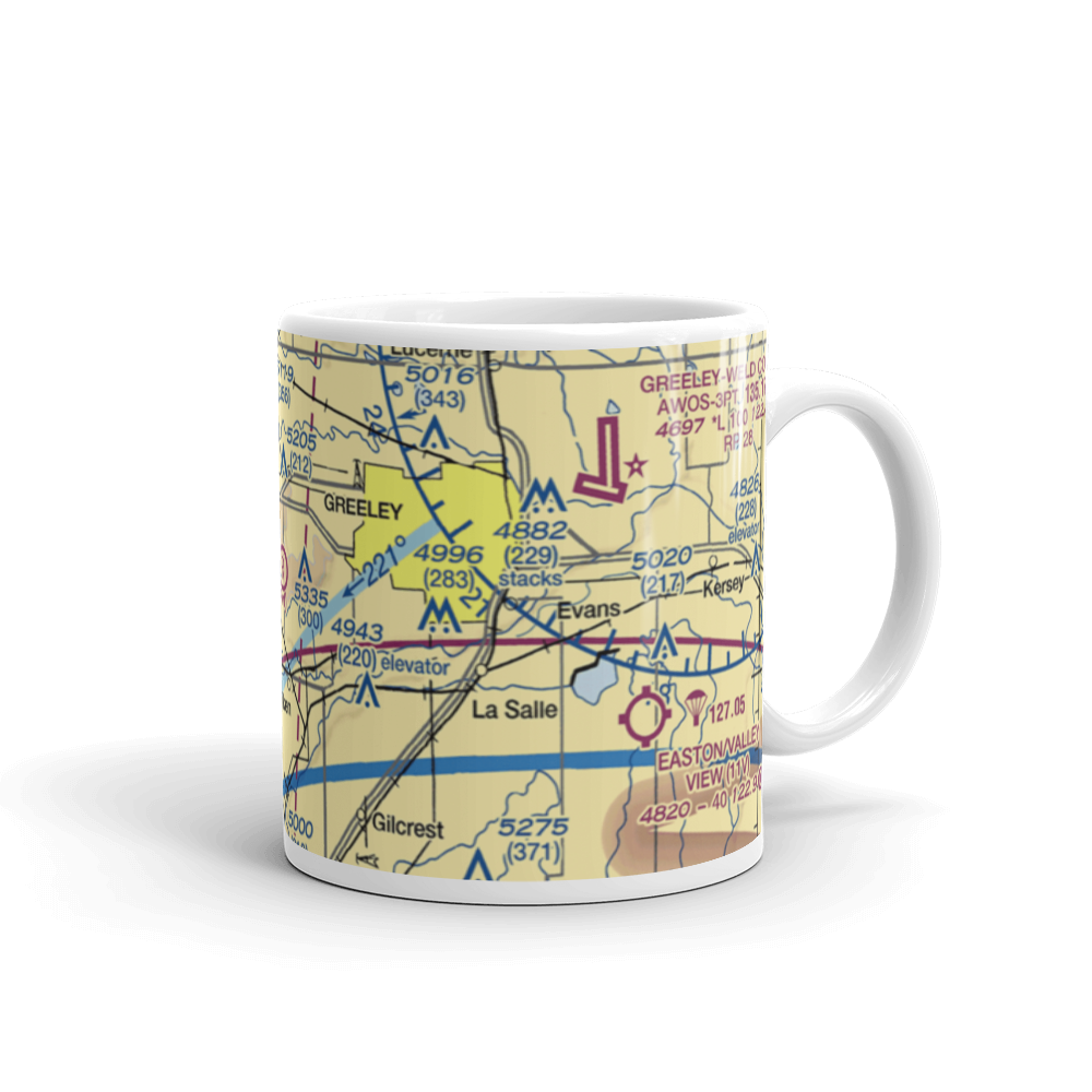 Jackrabbit Strip (2CO3) VFR Sectional  Mug 