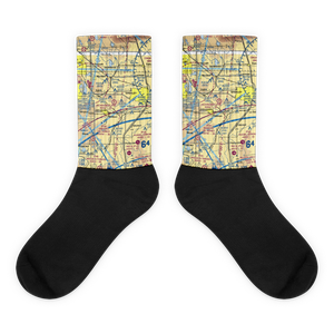 Jackrabbit Strip (2CO3) VFR Sectional Socks