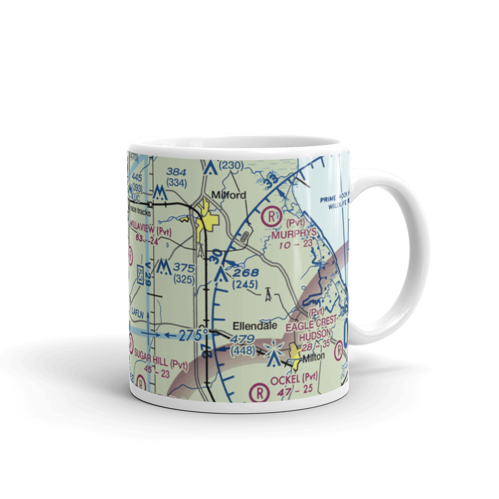 Willaview Airport (2DE2) VFR Sectional  Mug 