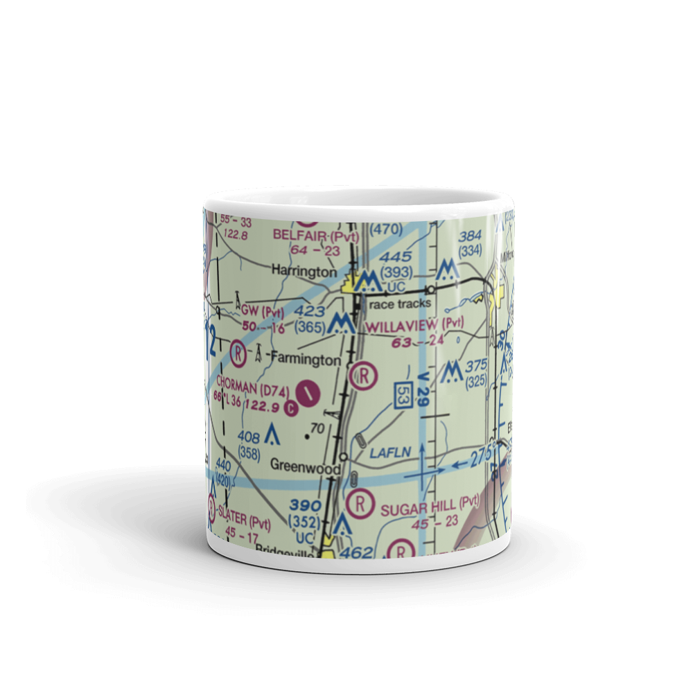 Willaview Airport (2DE2) VFR Sectional  Mug 