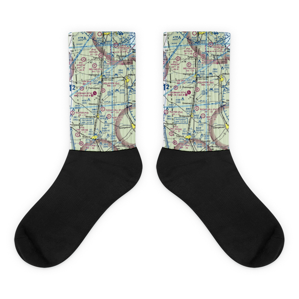 Willaview Airport (2DE2) VFR Sectional Socks 