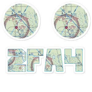 Southern Ranch Airport (2FA4) VFR Sectional Sticker Pack