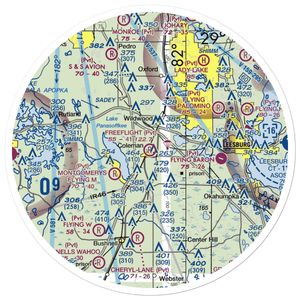 Freeflight International Airport (2FA6) VFR Sectional Sticker (30 mile)