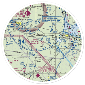 Folsom Airport (2FL3) VFR Sectional Sticker (30 mile)