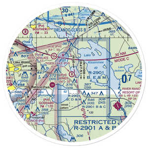Tiger Lake Airport (2FL8) VFR Sectional Sticker (30 mile)