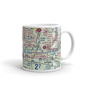 Poole Farm Airport (2GA1) VFR Sectional  Mug