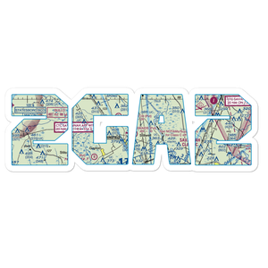 Swaids Field (2GA2) VFR Sectional Sticker