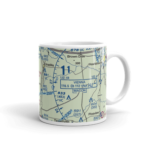 Wrights Field (2GA3) VFR Sectional  Mug