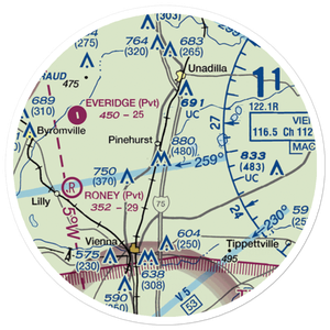 Mack's Field (2GA4) VFR Sectional Sticker (20 mile)