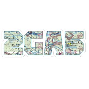 Windrift Aerodrome (2GA5) VFR Sectional Sticker