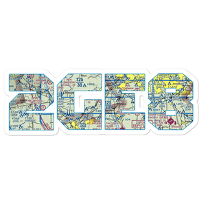 Andy Fields Airport (2GE8) VFR Sectional Sticker