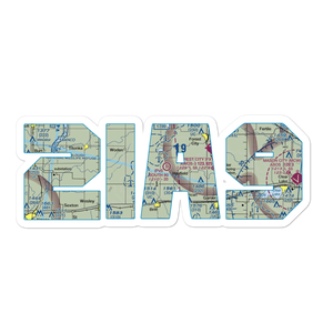 South 80 Field (2IA9) VFR Sectional Sticker