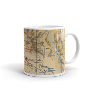 Linda's Roost Airport (2ID2) VFR Sectional  Mug