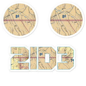 Josephine Ranch Airport (2ID3) VFR Sectional Sticker Pack