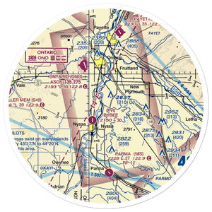 Lemons Field (2ID6) VFR Sectional Sticker (30 mile)