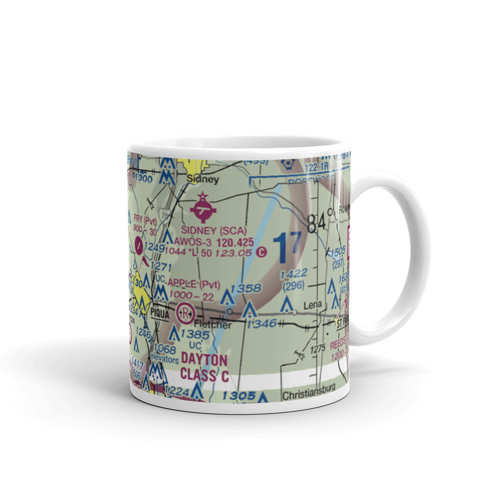 Mc Colloch's Airport (1OI9) VFR Sectional  Mug 