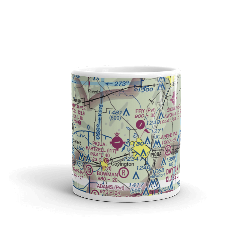 Mc Colloch's Airport (1OI9) VFR Sectional  Mug 