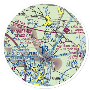 Wamsetto Seaplane Base (27MA) VFR Sectional Sticker (20 mile)