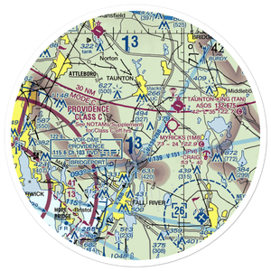 Wamsetto Seaplane Base (27MA) VFR Sectional Sticker (30 mile)