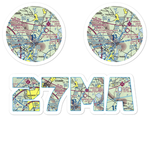 Wamsetto Seaplane Base (27MA) VFR Sectional Sticker Pack