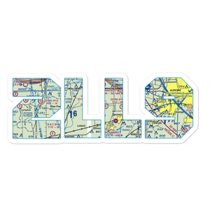 George Airport (2LL9) VFR Sectional Sticker
