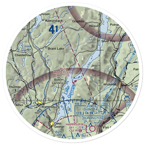 Northwest Waterbird Seaplane Base (2NK0) VFR Sectional Sticker (30 mile)