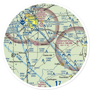 Felix Airport (37IN) VFR Sectional Sticker (30 mile)