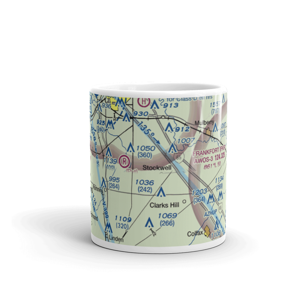 Felix Airport (37IN) VFR Sectional  Mug 