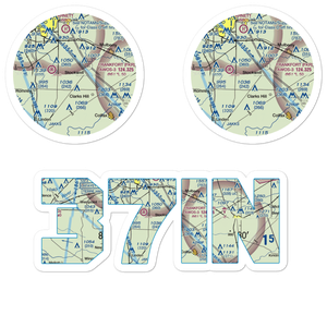 Felix Airport (37IN) VFR Sectional Sticker Pack