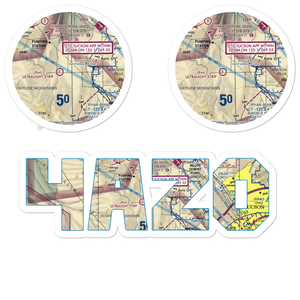 Palm Valley Tucson Airport (4AZ0) VFR Sectional Sticker Pack