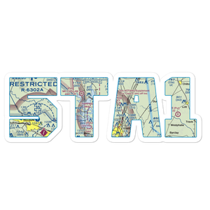 Charping Airport (5TA1) VFR Sectional Sticker