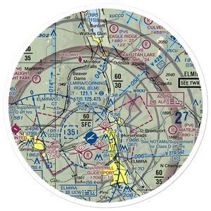 Omni Airpark (6NY2) VFR Sectional Sticker (30 mile)