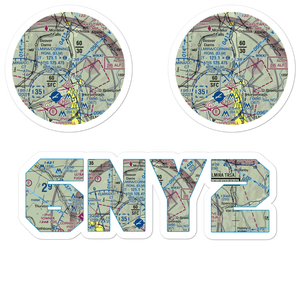 Omni Airpark (6NY2) VFR Sectional Sticker Pack