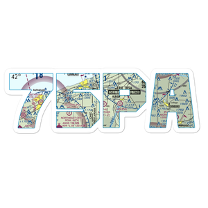 Marther Field (75PA) VFR Sectional Sticker