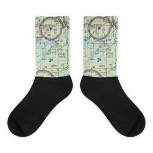 Wood Acres Airport (7MO1) VFR Sectional Socks