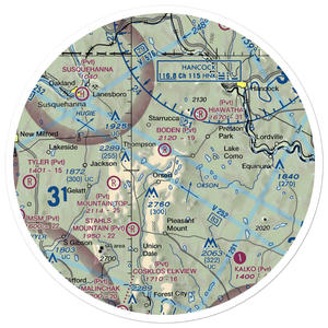 Orson Field (7PA4) VFR Sectional Sticker (30 mile)