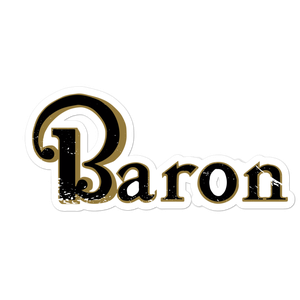 Beechcraft Baron Distressed Sticker