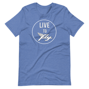 Vintage Live to Fly Distressed T-Shirt