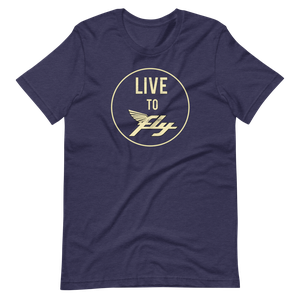 Vintage Live to Fly Distressed T-Shirt